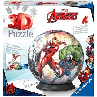 Ravensburger 3D-Puzzle Marvel Avengers, 72 Puzzleteile, Made in Europe, FSC® - schützt Wald - weltweit bunt