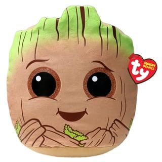 TY Marvel Avengers Groot Squish-A-Boo 14 Zoll | Lizenzierte Squishy Beanie Baby Soft Plüschtiere | Kuscheliger Kuschel-Teddy zum Sammeln