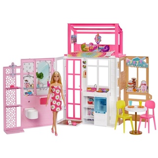 Mattel® Babypuppe Barbie Haus und Puppe