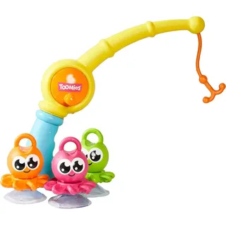 Tomy® Badespielzeug Octopus 3 in 1 Angelspiel für die Badewanne Alter 18M+ (4-tlg)