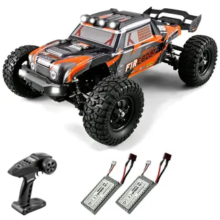 HBX Haiboxing 901A RTR 1/12 2,4G 4WD 50km/h Bürstenlose RC-Autos Schnelle Offroad LED Licht Ferngesteuerte Truck mit 2 Batterien