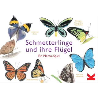 Laurence King Verlag GmbH Schmetterlinge und ihre Flügel EIN Memo-Spiel, White