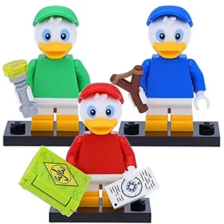 LEGO 71024 Disney Serie 2 Minifiguren: Tick #3, Trick #4 und Track #5