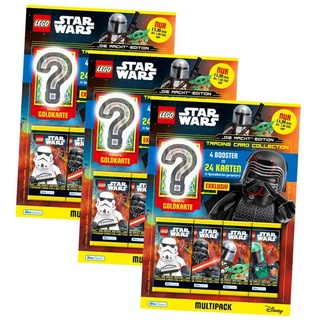Blue Ocean Sammelkarte Lego Star Wars Karten Trading Cards Serie 4 - Die Macht Sammelkarten, Lego Star Wars Serie 4 - 3 Multipack Karten