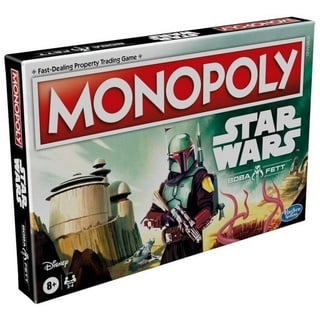 Hasbro Spiel Monopoly - Star Wars: Boba Fett (englisch), Brettspiel grün