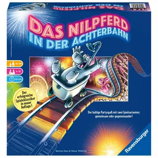 Das Nilpferd in der Achterbahn von Bertram Kaes/ Heiner Wöhning / Ravensburger Spieleverlag / Spiele (außer Software)