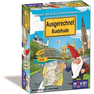 Huch 882066 - Ausgerechnet Buxtehude - Kartenspiel, 2-6 Spieler, ab 10 Jahren (DE-Ausgabe) (Deutsch)