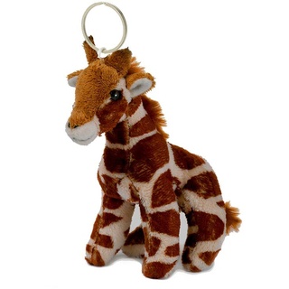 WWF 00294 - Plüschtier Giraffe, lebensecht gestalteter Kuscheltier-Anhänger, ca. 10 cm groß, wunderbar weich und kuschelig, Handwäsche möglich