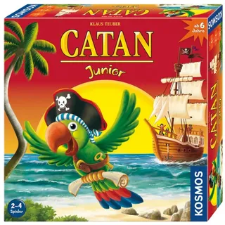 Kosmos Spiel Kosmos CATAN Junior, Brettspiel bunt