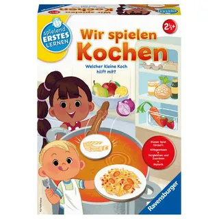 Ravensburger 24734 - Wir spielen Kochen - Lernspiel für Kinder ab 25 Jahren Spielend Erstes Lernen für 1-4 Spieler von Kai Haferkamp / Ravensburger Sp