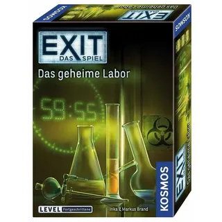 Kosmos Spiel Kosmos 69274 Spiel EXIT Das geheime Labor