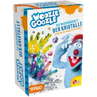 Lisciani - WOOZLE GOOZLE - Die Wissenschaft Der Kristalle - Experimente für Kinder Ab 8 Jahren - Kristallzucht-Experimente: Zauber der Kristalle - Hergestellt in Italien