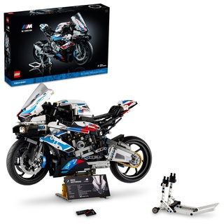 LEGO Technic BMW M 1000 RR 42130 Model Building Kit; Build a Stylish Motorcycle Display Model with This Rewarding Building Set for Adults; A for Motorcycle Fans (1,925 Pieces)