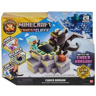 TREASURE X - Minecraft Caves & Cliffs - Ender Dragon Spielset
