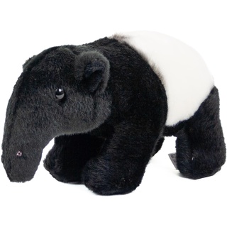 Teddys Rothenburg Kuscheltier Tapir stehend schwarz/weiß 22 cm Plüschtapir Plüschtier