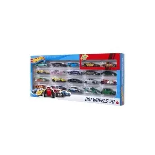 Mattel H7045 - Hot Wheels - Die Cast - 20 Fahrzeuge 1:64