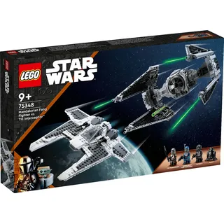 LEGO® Star WarsTM 75348 Mandalorianischer Fang Fighter vs. TIE InterceptorTM