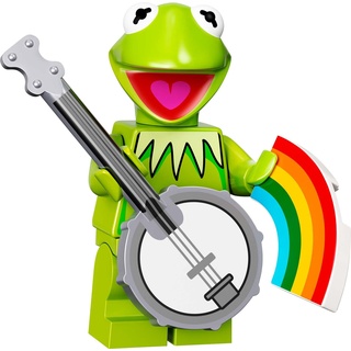Auswahl: Lego Minifigures 71033 - The Muppets - Muppet Show Minfiguren Sammelfiguren (01 - Kermit der Frosch (Kermit The Frog))