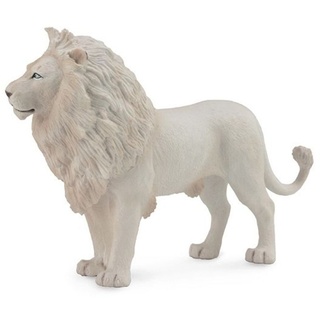 Collecta Wildlife: weißer Löwe 14 x 9 cm, Farbe:weiß