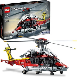 LEGO® Konstruktions-Spielset Technic - Airbus H175 Rettungshubschrauber (42145), (2001 St) rot|schwarz