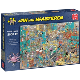 Jan van Haasteren Jumbo Spiele Jan van Haasteren Der Musik Shop - Puzzle 5000 Teile