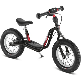 PUKY LR XL | sicheres & stylisches Laufrad | Lenker & Sattel höhenverstellbar | mit Trittbrett | für Kinder ab 3 Jahren | mit Lenkerpolster | Schwa
