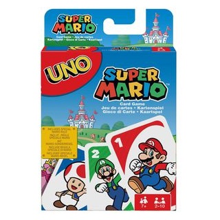 Mattel Kartenspiel DRD00, Uno Super Mario, ab 7 Jahre, 2-10 Spieler