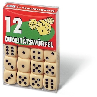 Ravensburger 27097 - 12 Würfel In Klarsichtbox  Spielzubehör  Für Die Ganze Familie  Qualität