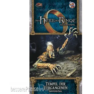 Fantasy Flight Games FFGD2647 - Herr der Ringe: LCG - Tempel der Vergangenen Abenteuer-Pack (Traumjäger-3) DEUTSCH