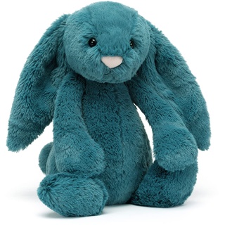 Bashful Mineral Blue Bunny Medium - H : 31 cm
