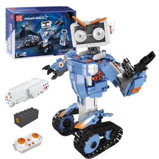 Mould King 15078 Technik Ferngesteuert Roboter für Kinder 5 in 1 RC Bauspielzeug mit App & Fernsteuerung Spielzeug Wall-Roboter/Mech Panzer Geschenke für 8+ Jahre Geschenk zu Weihnachten
