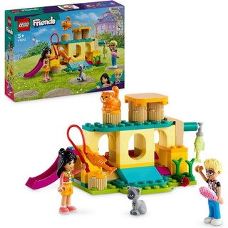 LEGO® Konstruktionsspielsteine Abenteuer auf dem Katzenspielplatz (42612), LEGO LEGO Friends, (87 St), Made in Europe bunt