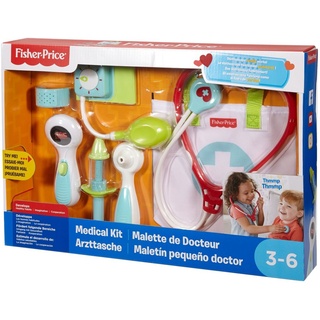 Mattel - Fisher-Price Arzttasche 7 Teile Kinder-Spielzeug Kinder Arztkoffer