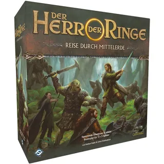 Asmodee Fantasy Flight Games Der Herr der Ringe: Reise durch Mittelerde, Brettsp