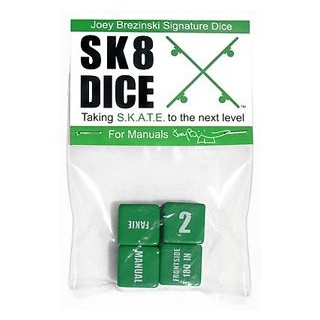 Sk8Dice Manuals Skate Dice Würfelspiel