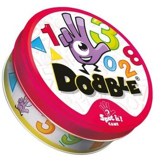 ZYGD0032 - Dobble 1,2,3, Kartenspiel, für 1-5 Spieler, ab 3 Jahren (DE-Ausgabe)