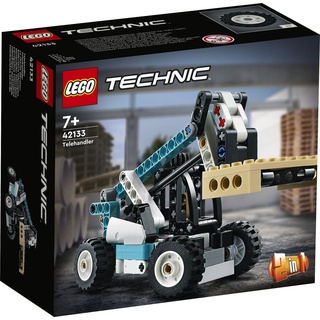 LEGO® Konstruktionsspielsteine LEGO® TechnicTM 42133 Teleskoplader, (143 St)