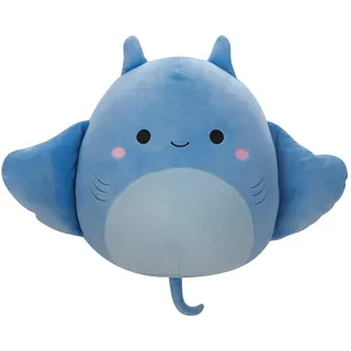 Squishmallows SQCR05429 - Lux der Mantarochen 30 cm, offizielles Jazwares Plüsch, superweiches Kuscheltier