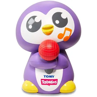 Toomies E72724 Babybadewanne Musikspielzeug für Wasserspiel Tomy Tuneless Pinguin Time Squeaker, sensorische Jungen und Mädchen, ab 12 Monaten geeignet, Mehrfarbig