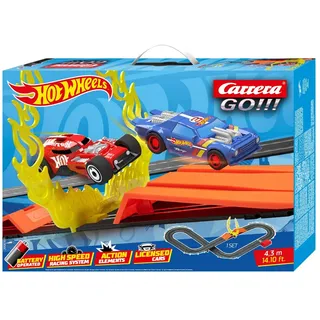 Carrera® Autorennbahn Carrera 20063517 - GO!!! Hot Wheels Rennbahn