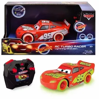 Jada - RC Cars Glow Racers Light. McQueen 1:24