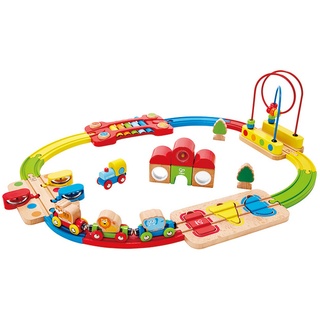 Kinder-Eisenbahn Regenbogen-Puzzle 30-Teilig In Bunt