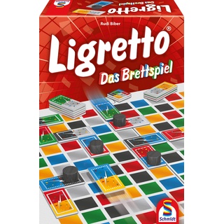 Schmidt Spiele 49386 Ligretto-Das Brettspiel, Familienspiel