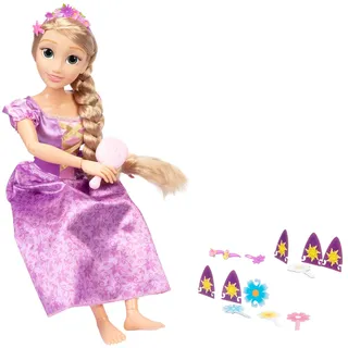 Disney Princess Playdate Rapunzel Riesenpuppe 80 cm Zubehör, beweglich