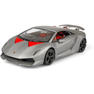 Cartronic RC Fahrzeug Lamborghini - Sesto Elemento - ferngesteuertes Auto - Spielzeug-PKW 1:18 Anthrazit - Remote Control car für Kinder ab 8 Jahren