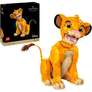 LEGO® Simba, der junge König der Löwen (43247), LEGO Disney Classic Konstruktionsspielsteine, (1445 St), Made in Europe bunt