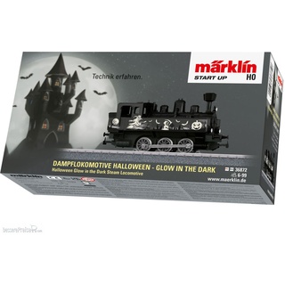 Märklin H0 (1:87) 036872 - Märklin Start up - Dampflokomotive Halloween - Glow in the Dark