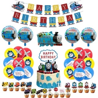 Thomas Lokomotive Geburtstag Deko Thomas Kindergeburtstag Deko Thomas Train Deko Geburtstag Thomas Luftballons Deko Thomas Train Luftballons Geburtstag Thomas Torten Deko Thomas Geburtstag Banner