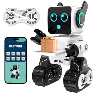 Anysun Roboter Spielzeug für Kinder, Intelligente RC-Roboter mit Berührung, APP und Fernsteuerung, Programmierbares Roboter Spielzeug, Laufen, Tanzen, Singen, Sprechen, Geschenk für Jungen und Mädchen