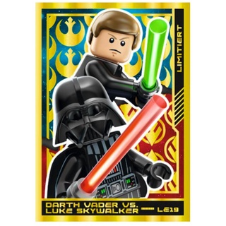Blue Ocean Sammelkarte Lego Star Wars Karten Trading Cards Serie 4 - Die Macht Sammelkarten, Lego Star Wars Serie 4 - LE19 Gold Karte